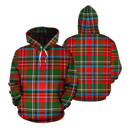 Printivon Stewart Royal Tartan Hoodie