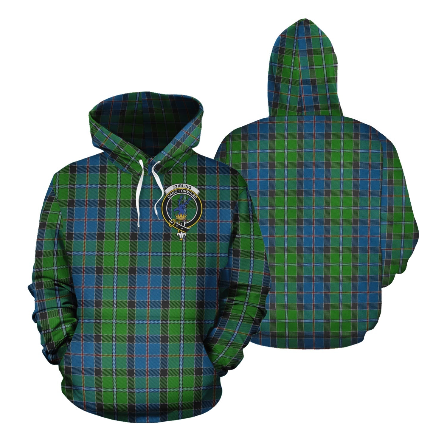 Printivon Stirling Tartan Hoodie