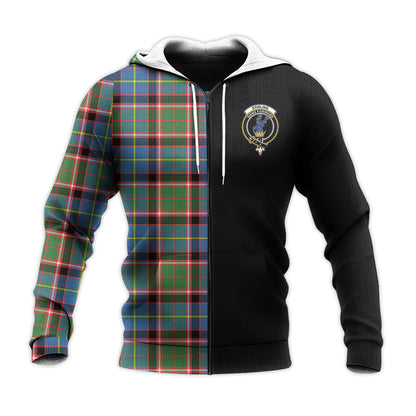 Printivon Stirling Bannockburn Tartan Personalize Half Hoodie