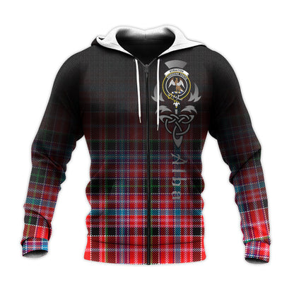 Printivon Straiton Tartan Crest Alba Celtic Hoodie