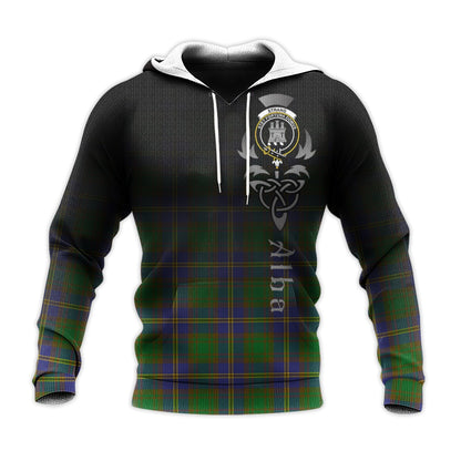 Printivon Strange Of Balkaskie Tartan Crest Alba Celtic Hoodie