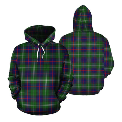 Printivon Sutherland Modern Tartan Hoodie