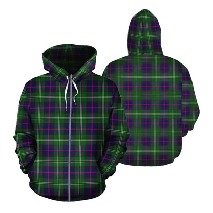 Printivon Sutherland Modern Tartan Hoodie