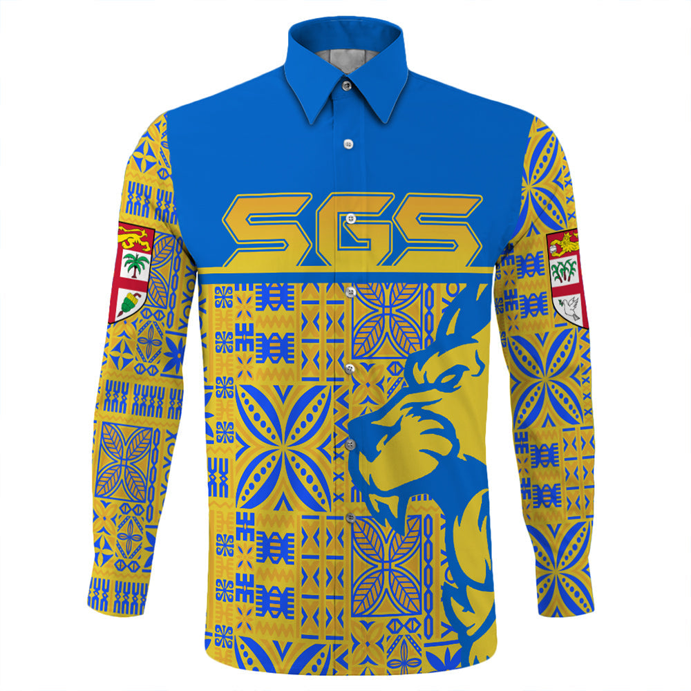 Suva Grammar School Long Sleeve Button Shirt
