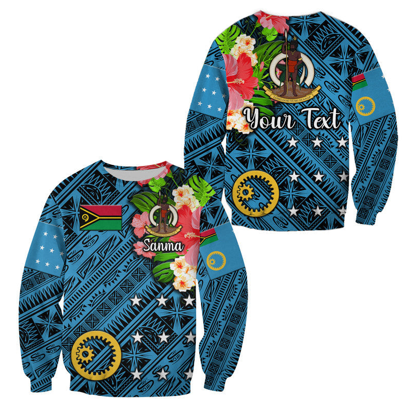 Custom Personalised Vanuatu Sanma Sweatshirt Independence Be Proud