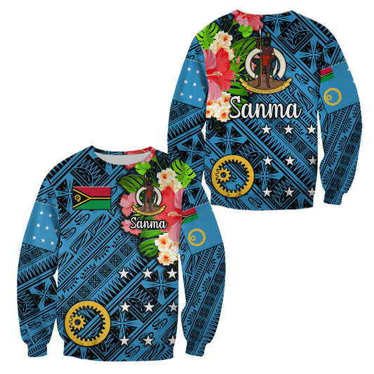Vanuatu Sanma Sweatshirt Independence Be Proud