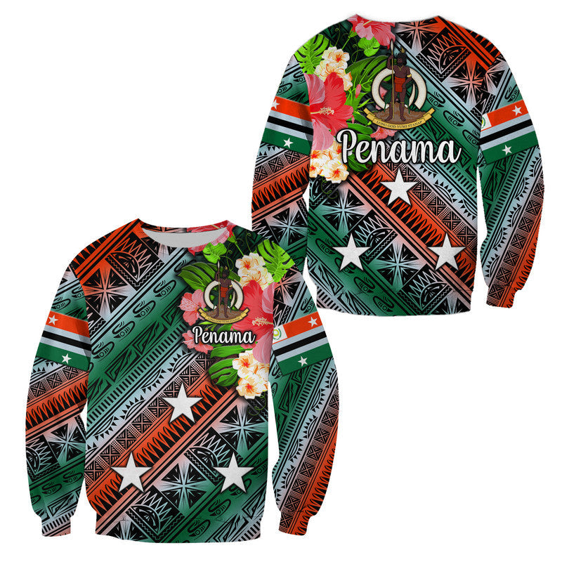 Vanuatu Penama Sweatshirt Independence Be Proud
