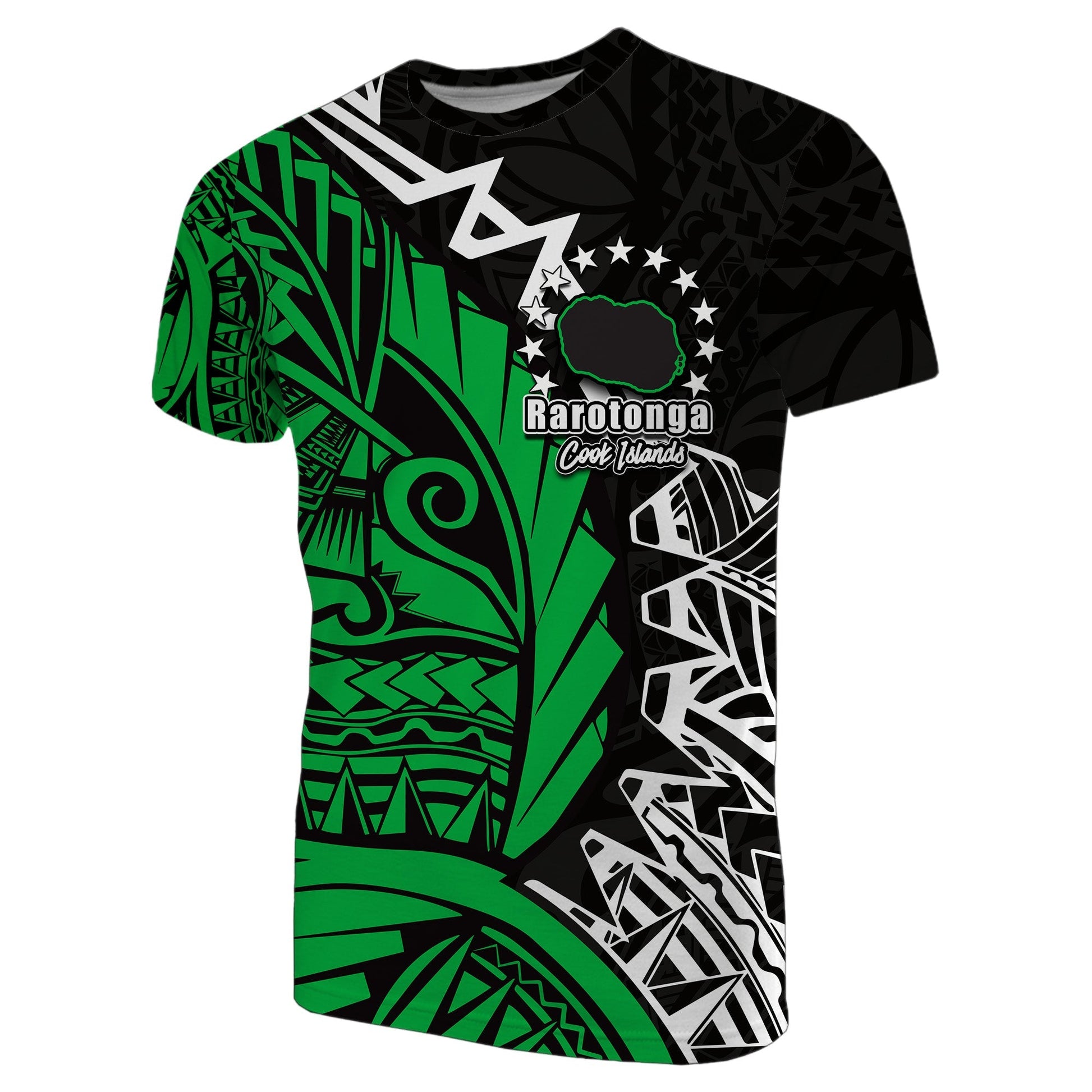 Cook Islands T Shirt Rarotonga Polynesian Style