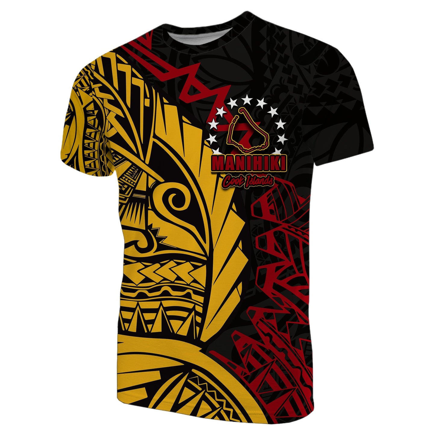 Cook Islands T Shirt Manihiki Polynesian Style