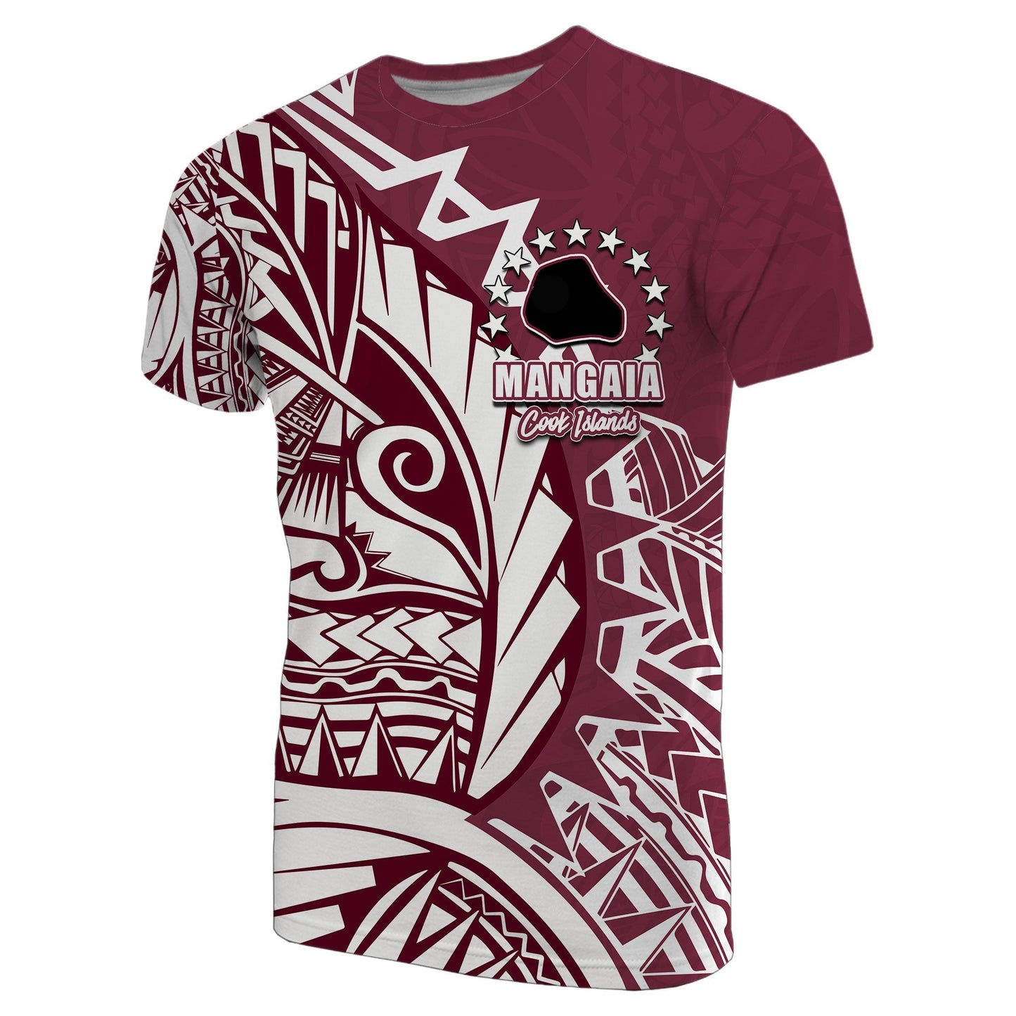 Cook Islands T Shirt Mangaia Polynesian Style