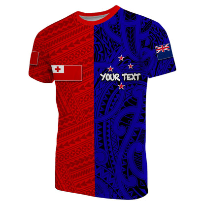 (Custom Personalised)Kalapu Kafataha O Aotearoa T Shirt Half Style