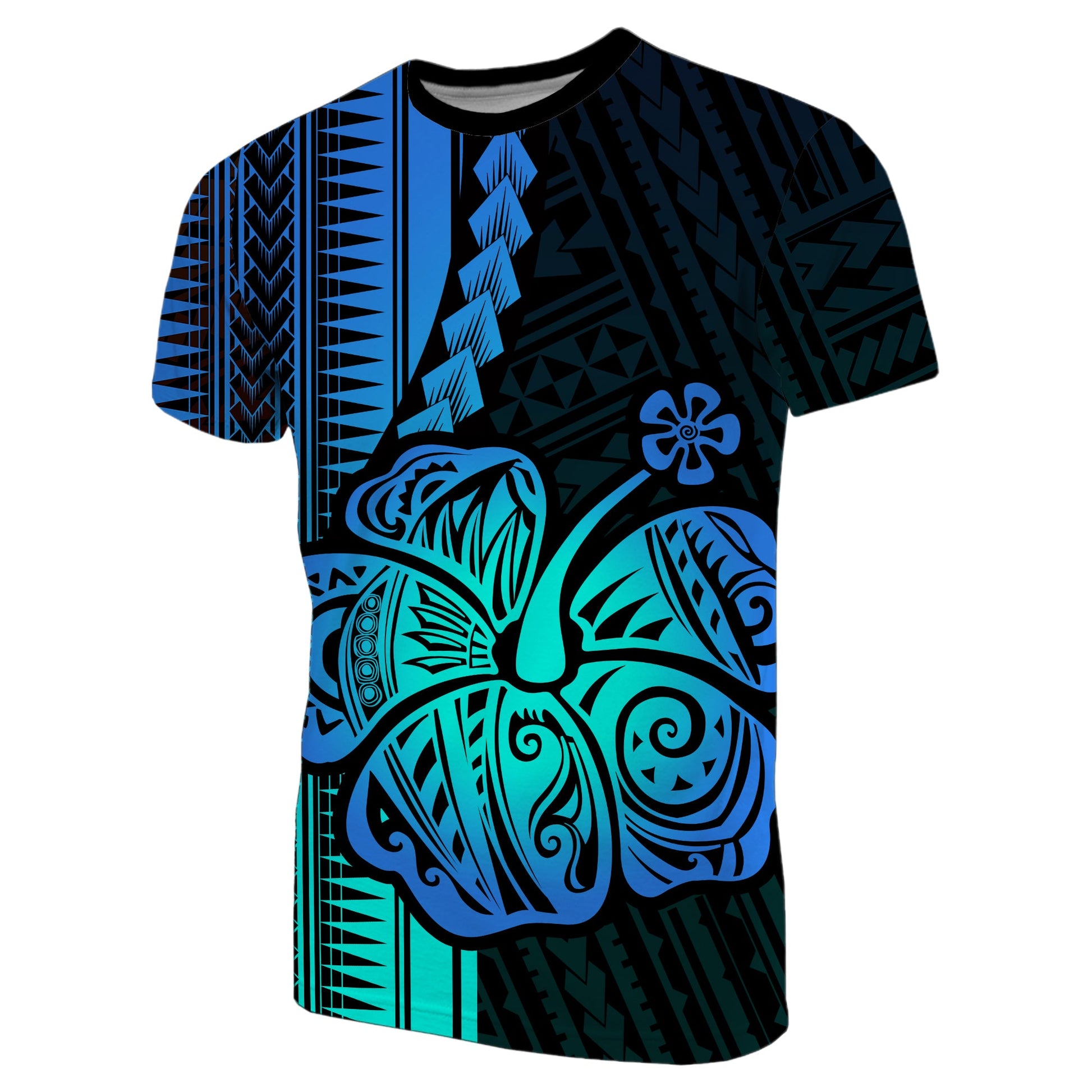  Polynesian Hibiscus T Shirt Hawaiian Style No.2