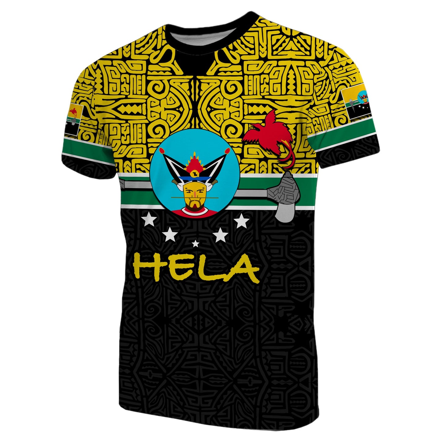 Hela Province T Shirt Of Papua New Guinea