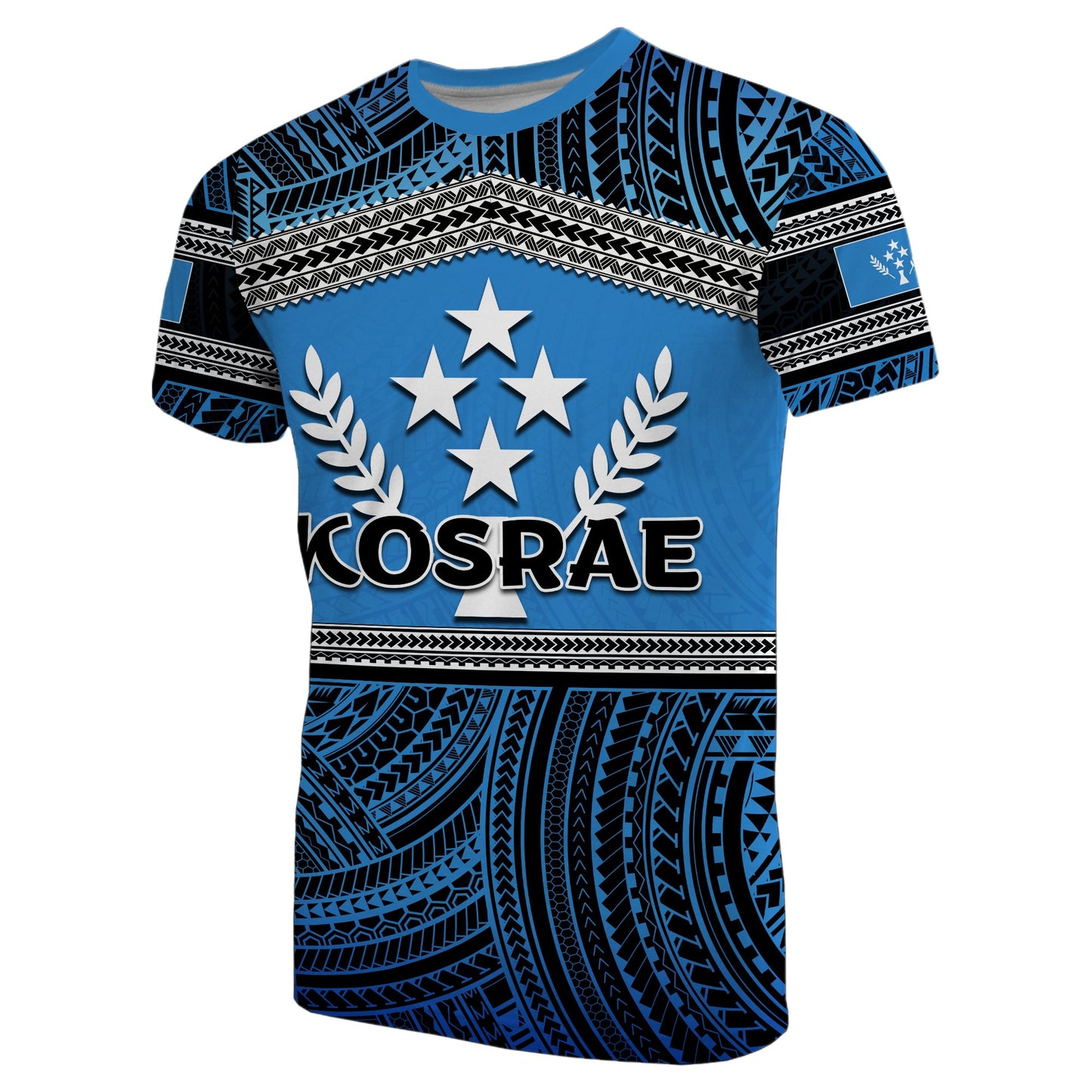 Kosrae T Shirt Polynesian Patterns