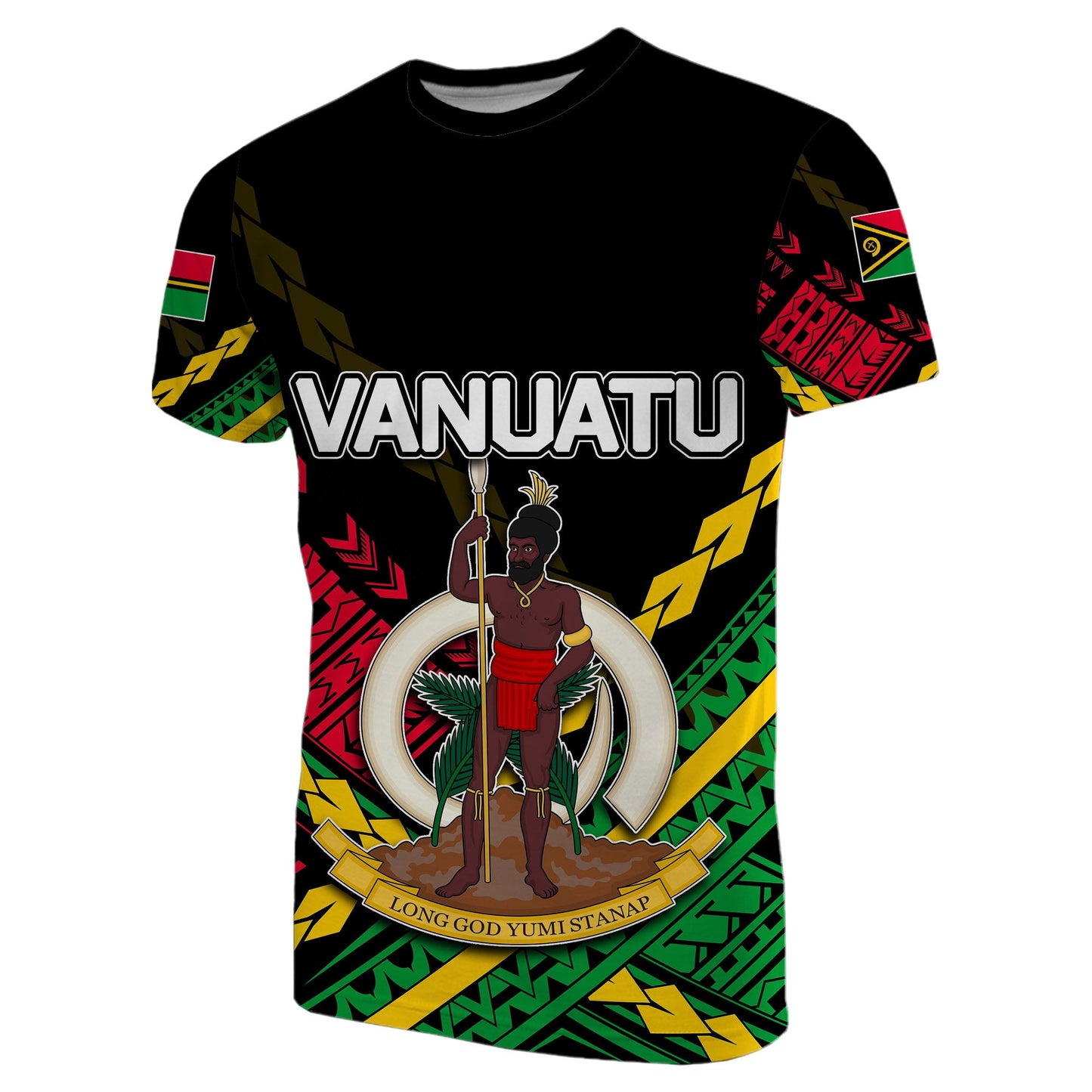 Vanuatu T Shirt Polynesian Style No.2