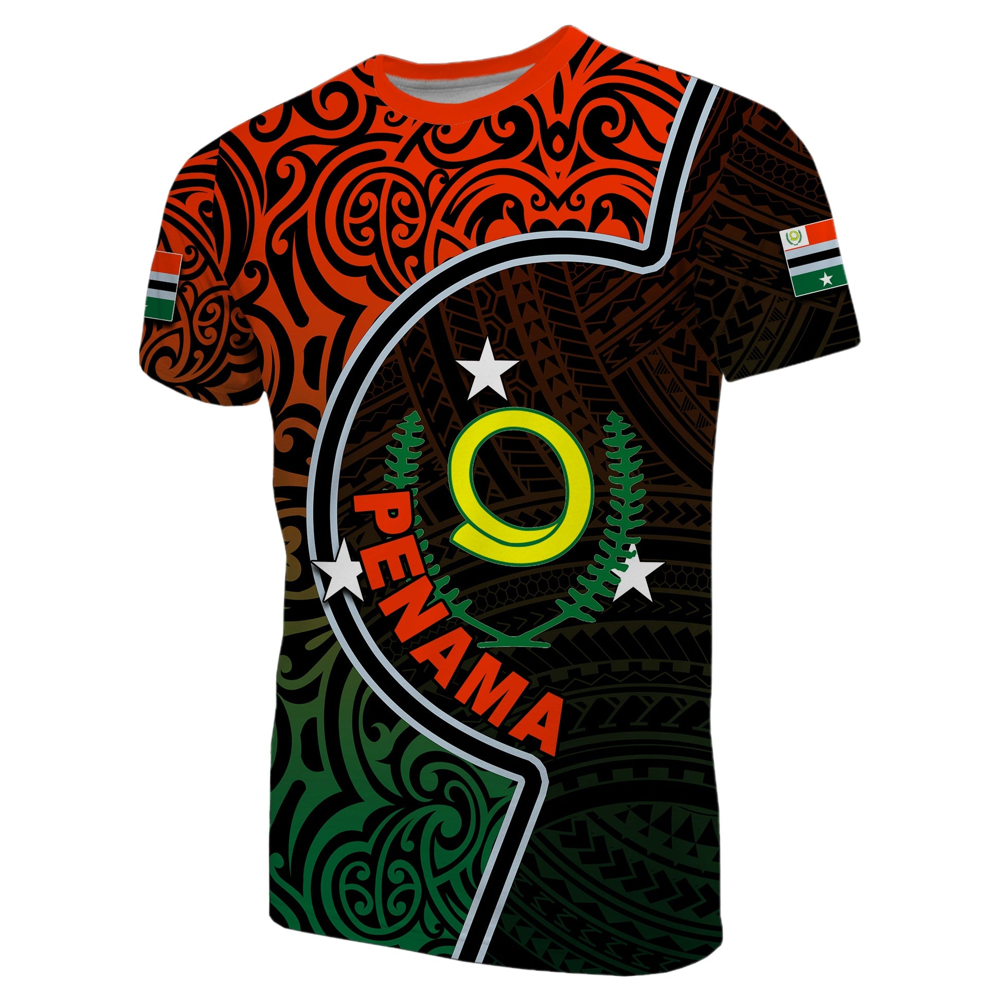 Penama Province T Shirt Of Vanuatu Polynesian Flag Color
