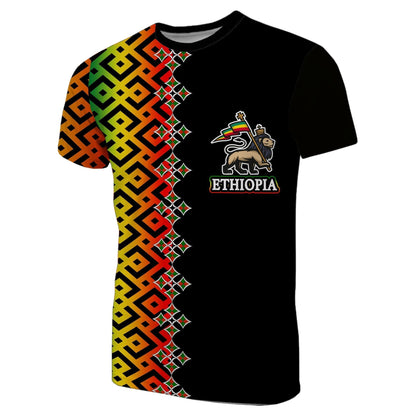 Ethiopia T Shirt Ethiopia Tilet Patterns