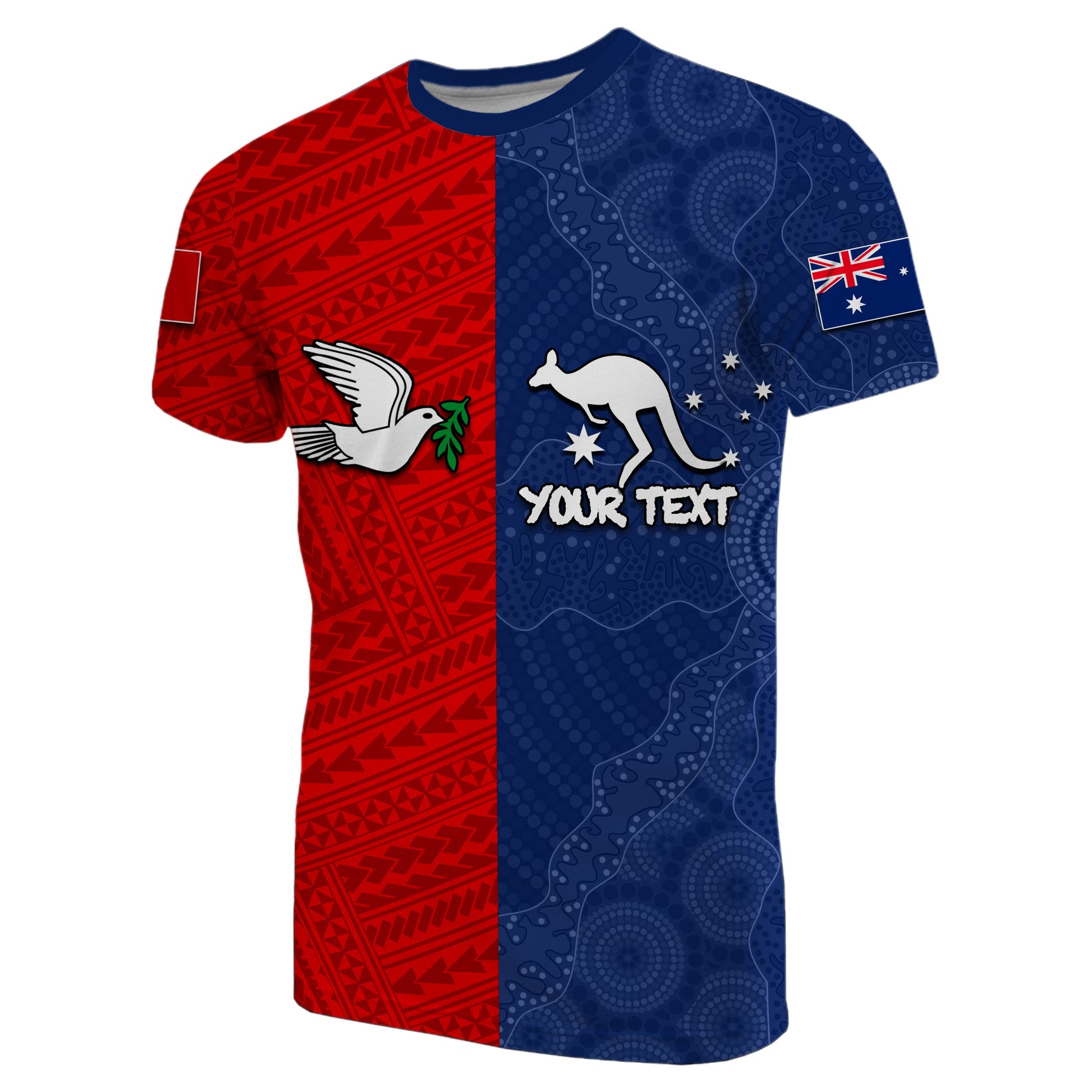 (Custom Personalised) Kalapu Fofoanga Robinvale T Shirt Half Style