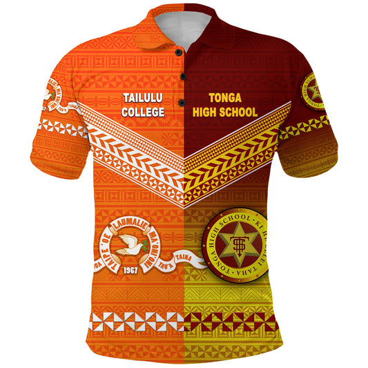 Tonga Tailulu College And Tonga High School Polo Shirt Together Unique Style