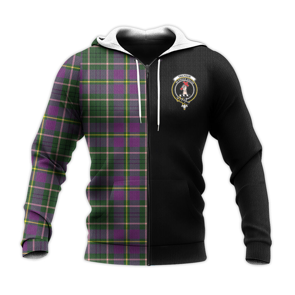 Printivon Taylor Tartan Personalize Half Hoodie