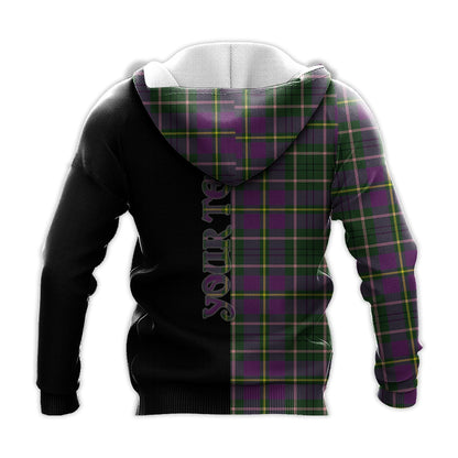 Printivon Taylor Tartan Personalize Half Hoodie