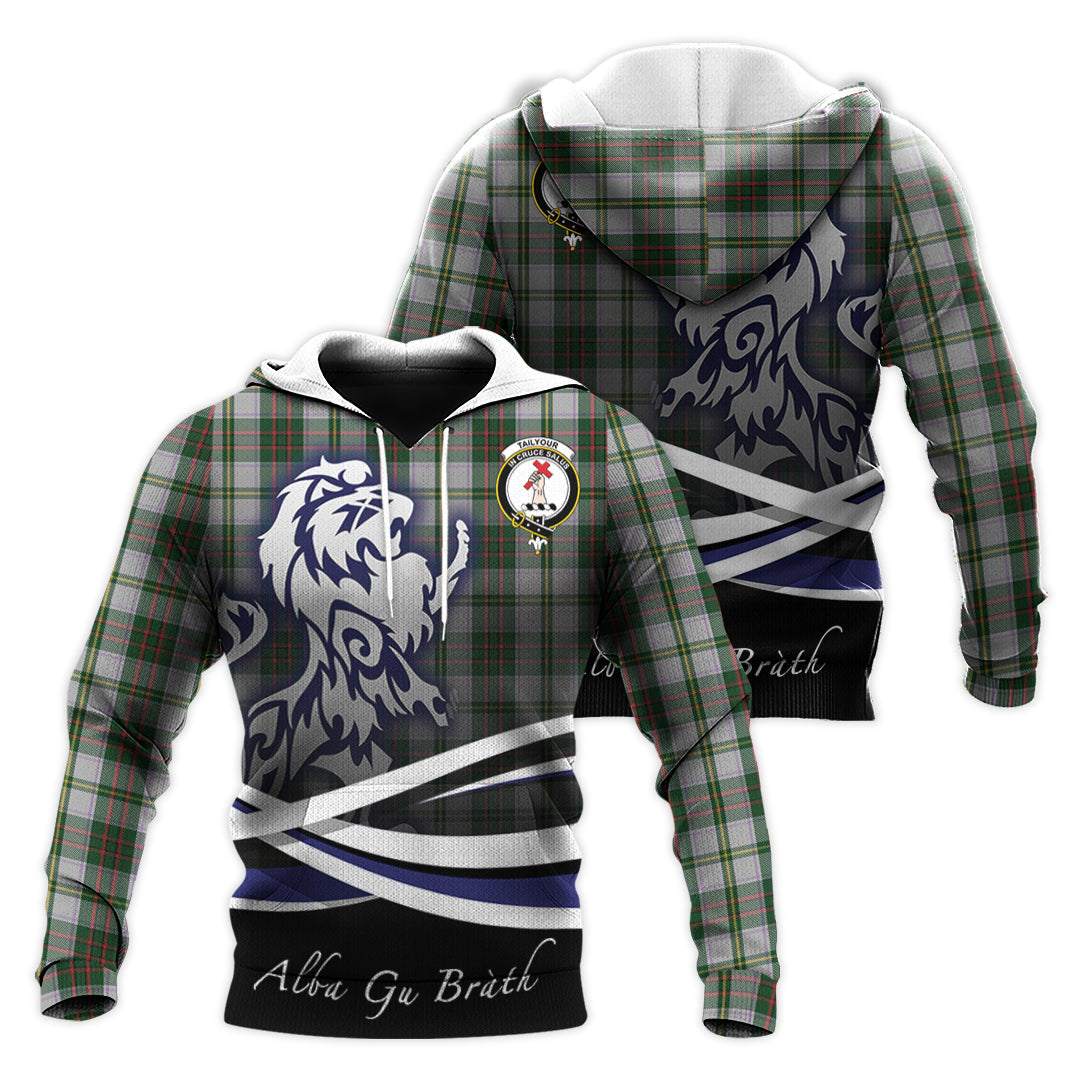 Printivon Taylor Dress Tartan Scottish Lion Hoodie