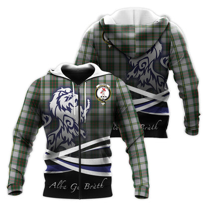 Printivon Taylor Dress Tartan Scottish Lion Hoodie