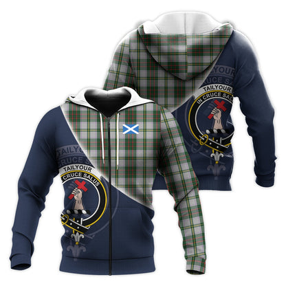 Printivon Taylor Dress Tartan Scottish Crest Hoodie
