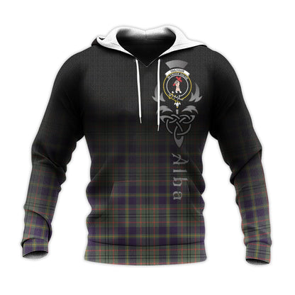 Printivon Taylor Weathered Tartan Crest Alba Celtic Hoodie