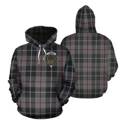 Printivon Thompson Grey Tartan Hoodie