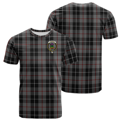Printivon Thompson Grey Tartan T Shirt