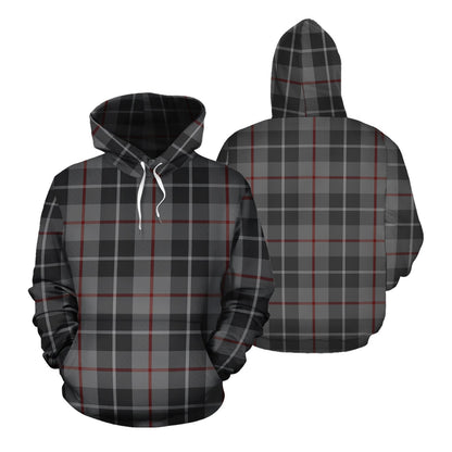 Printivon Thompson Grey Tartan Hoodie