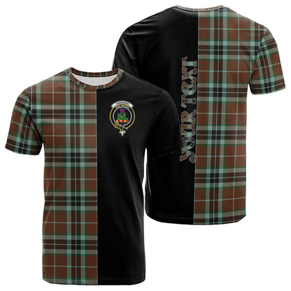 Printivon Thomson Hunting Modern Tartan Personalize Half T shirt