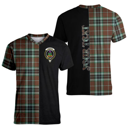 Printivon Thomson Hunting Modern Tartan Personalize Half T shirt