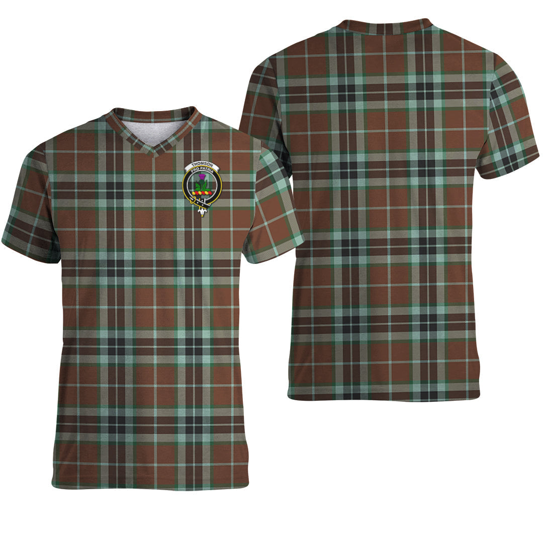 Printivon Thomson Hunting Modern Tartan T Shirt