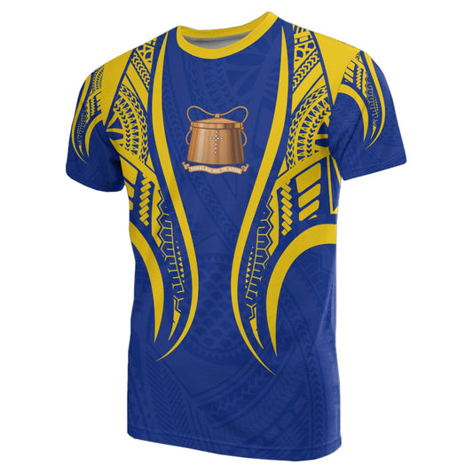 Tokelau T - Shirt - Tokelau Coat Of Arms Polynesian Stylized
