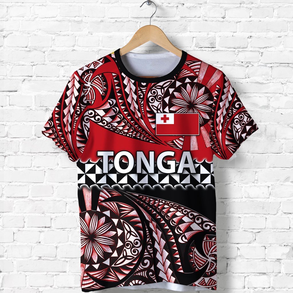 Tonga T Shirt Polynesian Tattoo Tongan Tapa