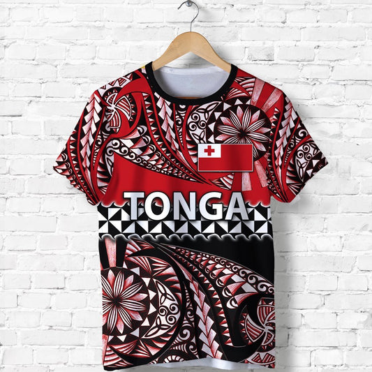 Tonga T Shirt Polynesian Tattoo Tongan Tapa