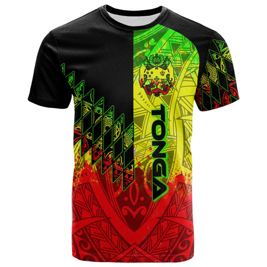 Tonga T - Shirt - Reggage Color Symmetry Style