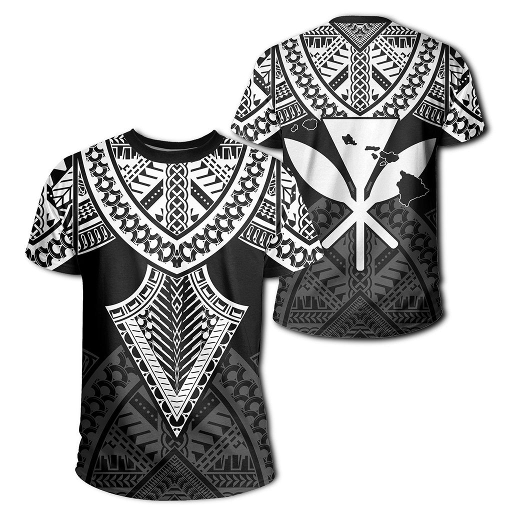 Hawaii Polynesian Limited T-shirt Tab Style White AH