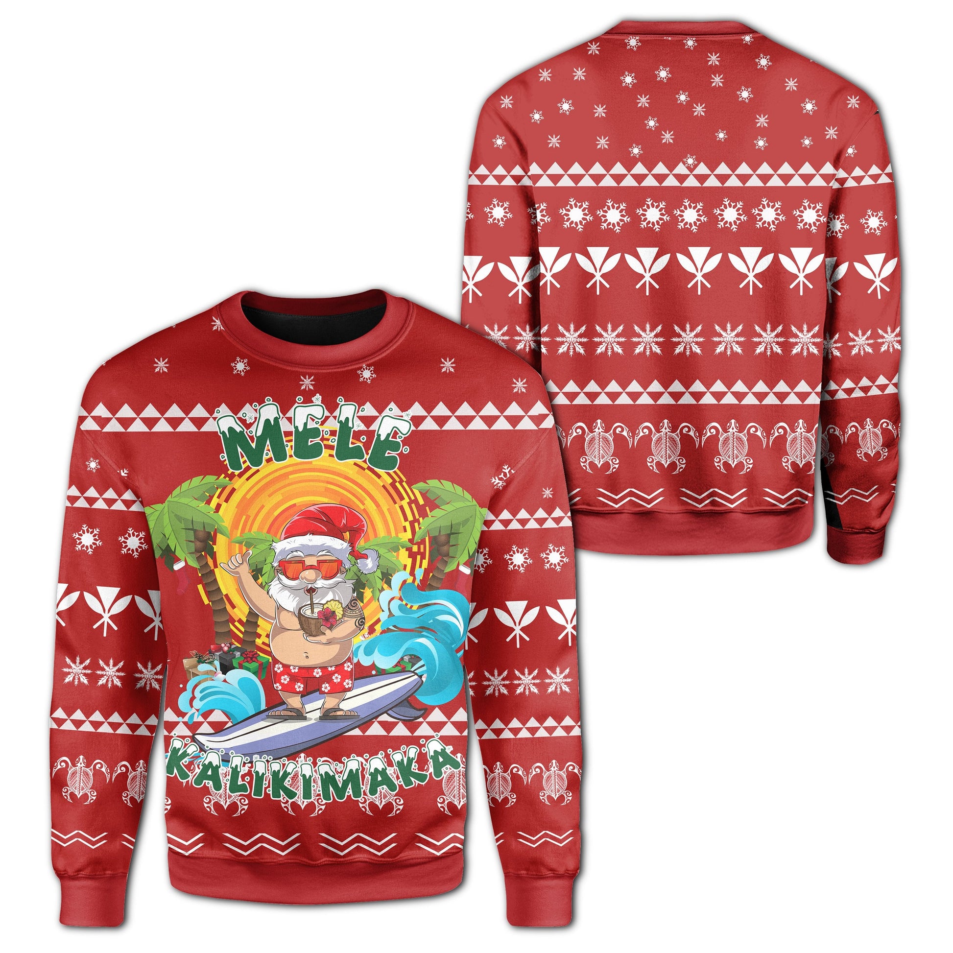 Hawaii Christmas Sweatshirts