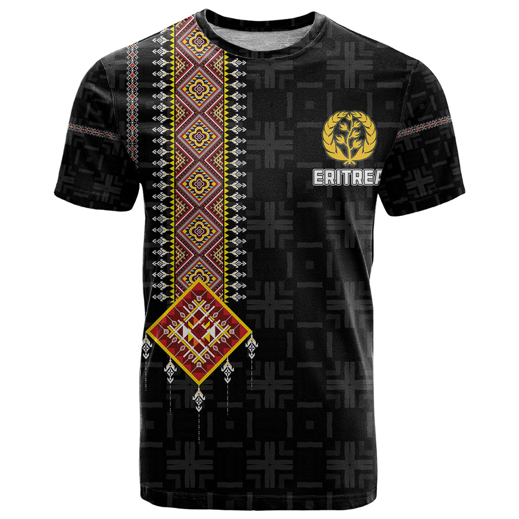 Eritrea T Shirt Habesha With African Pattern