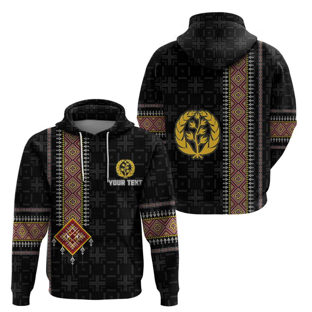 Custom Eritrea Hoodie Habesha With African Pattern
