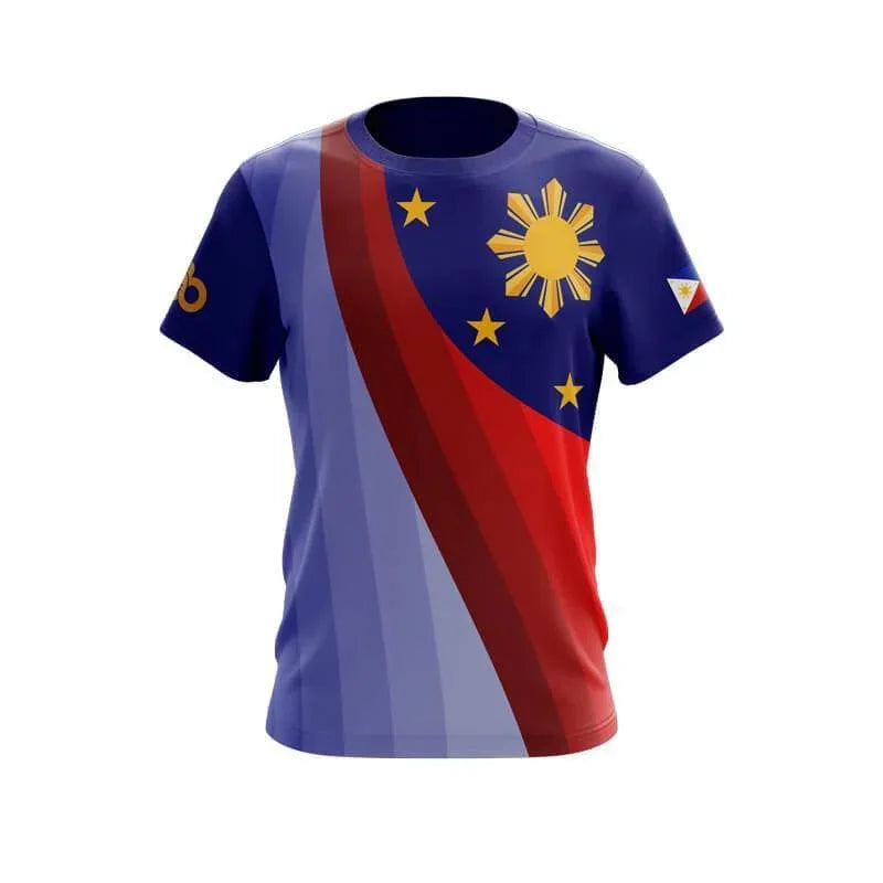 Filipinos T Shirt Philippines Flag Unisex Printed Short Sleeve Shirt