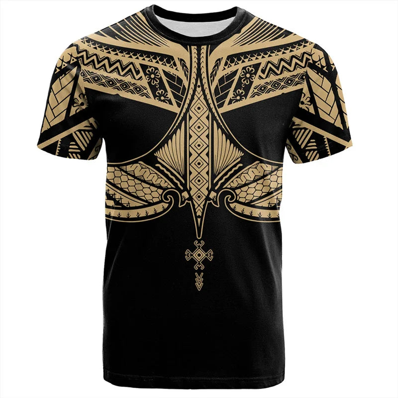 Philippines Shirt Filipinos Polynesian Island Unisex Printed Short Sleeve Shirt