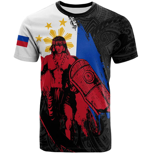Philippines Shirt Filipinos Polynesian Island T Shirt Philippines Heroes Unisex Short Sleeve Shirt