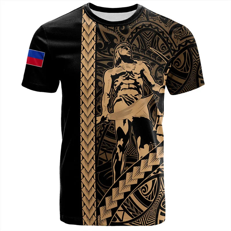 Philippines Hero Shirt Polynesian Tribal Pride Filipinos Unisex Printed Shirt