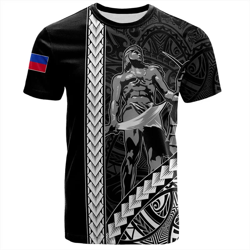 Philippines Hero Shirt Polynesian Tribal Pride Filipinos Unisex Printed White Style Shirt
