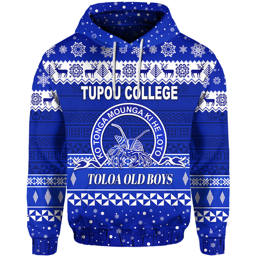 ( Personalised) Tupou College Toloa Old Boys Christmas Hoodie Simple Style