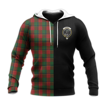 Printivon Turnbull Dress Tartan Personalize Half Hoodie